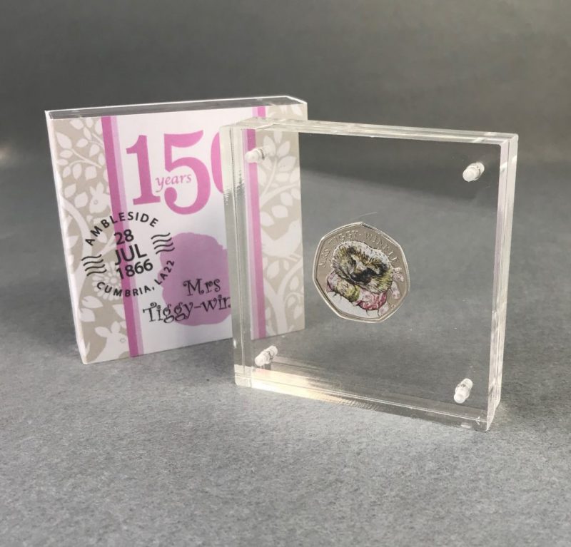 2016-2018 Beatrix Potter Peter Rabbit Collection 50p, Silver Proof Style Display (13 Coins) - Image 6
