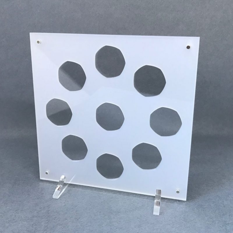 Acrylic Coin Display - 50p, £1 and £2 - ideal for proof or silver proof - Image 9