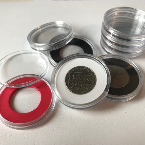 NEW Alphabet A-Z British 10p Coins  - Coin Capsules and Inserts - MULTI LISTING