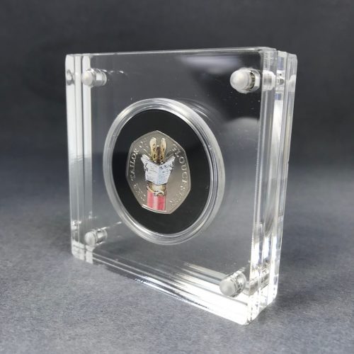 Tailor of Gloucester BU 50p Coin 2018 Beatrix Potter, Silver Proof Style Display