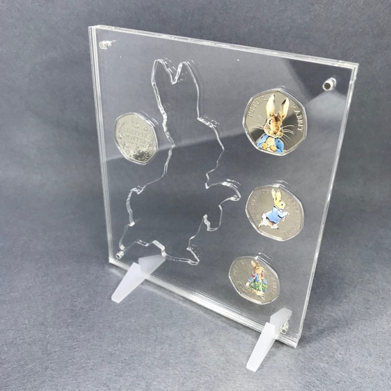 Peter Rabbit 2018 50p, Beatrix Potter Collection Coins Display - Image 10