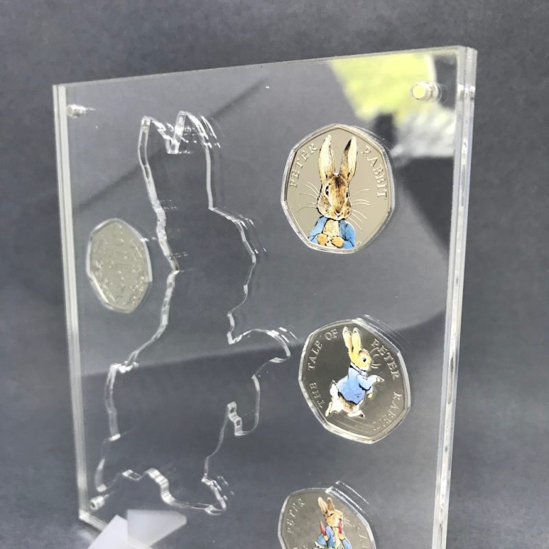 Peter Rabbit 2018 50p, Beatrix Potter Collection Coins Display - Image 9