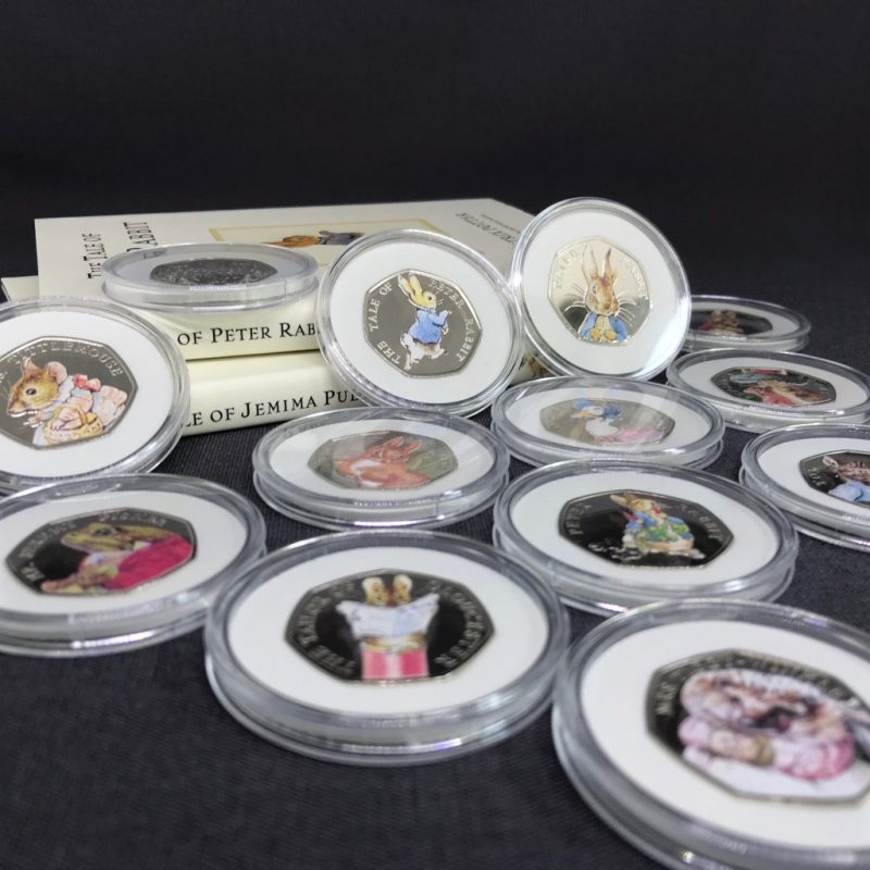 Beatrix Potter 2017 Decal Stickers GLOSS, 50p Bumper Pack Beatrix Potter Collection - Image 2