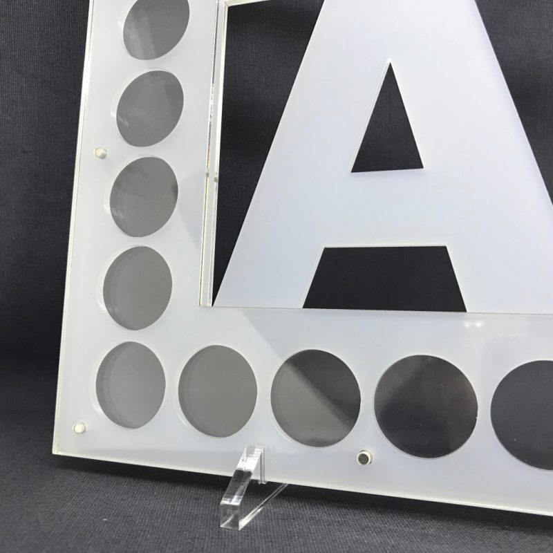 A-Z Alphabet 10p Coins, Acrylic Coin Display for Complete Collection - Image 3
