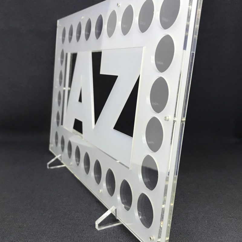 A-Z Alphabet 10p Coins, Acrylic Coin Display for Complete Collection - Image 2