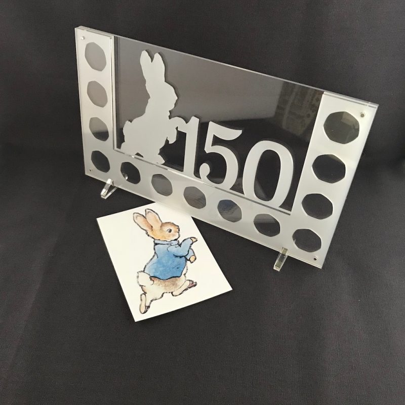 Peter Rabbit Beatrix Potter Collection 50p Perspex Coin Display - Image 8