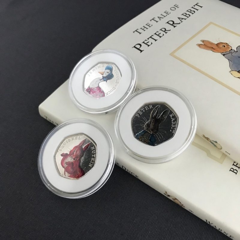 1 x Full Set Beatrix Potter Decals Stickers Clear **NEW TRANSPARENT** Natural Look - Image 4