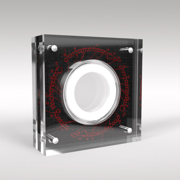Lord of the Rings JRR Tolkien £2 Coin Acrylic Display Case Holder Book Style