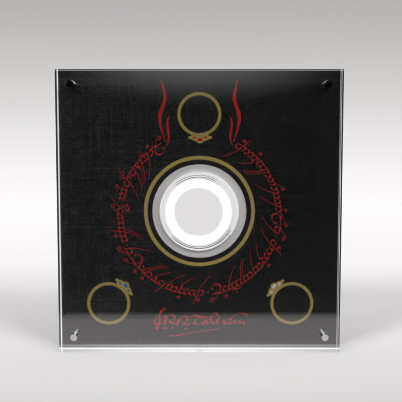 Lord of the Rings Book Style JRR Tolkien £2 Coin Acrylic Display Case Holder - Image 2