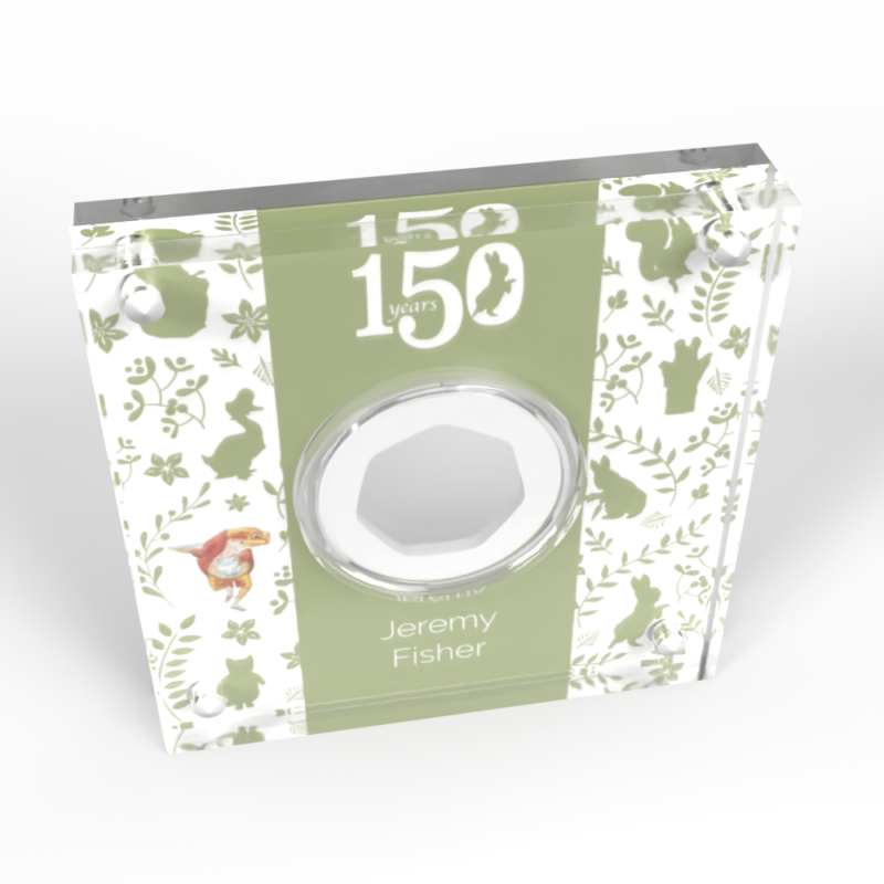 Jeremy Fisher 150 years anniversary display.