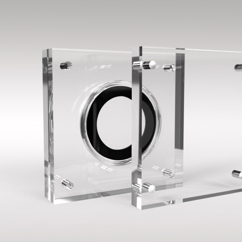 £2 Pound 28.4mm Royal Mint Coin Acrylic Coin Display Case Holder - Image 2