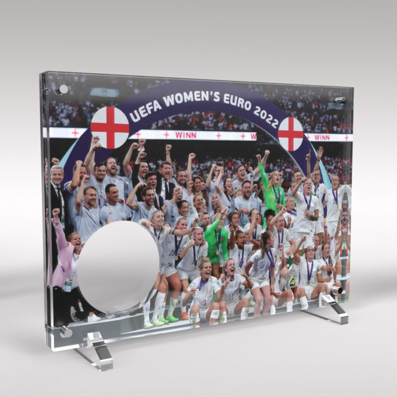 Lioness Euro 2022 Winners Commemorative Coin and Display - Image 3