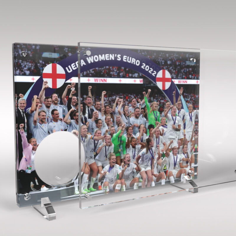 Lioness Euro 2022 Winners Commemorative Coin and Display - Image 2