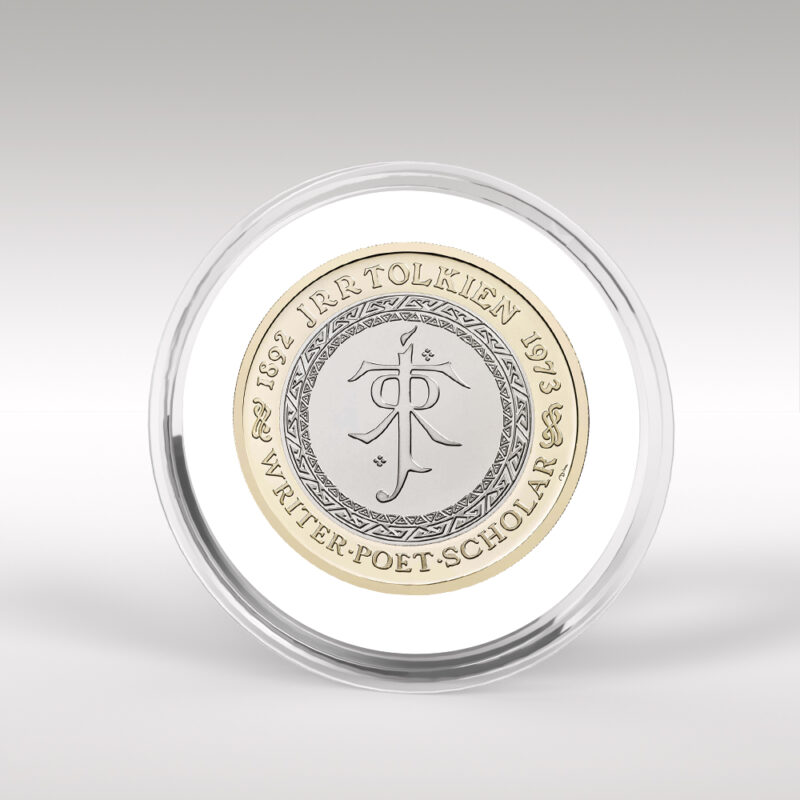 Lord of the Rings JRR Tolkien £2 Coin and Perspex Display Case Holder - Image 4