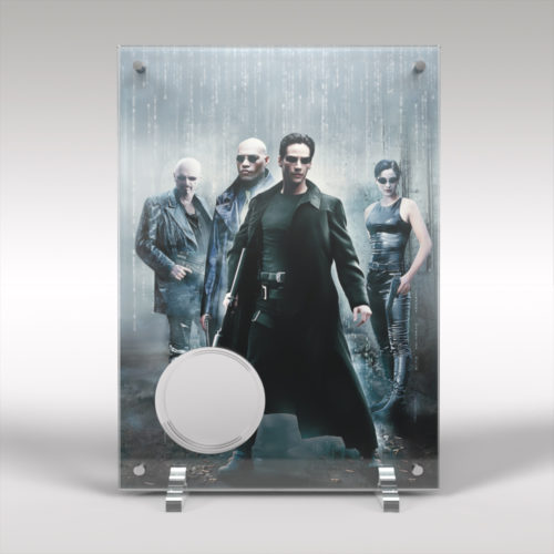 The Matrix 1oz Silver Coin Acrylic Acrylic Coin Display Case
