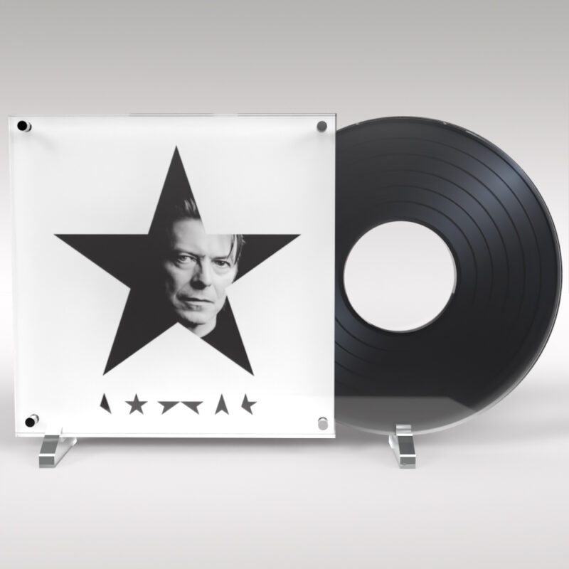 David Bowie Music Legends Acrylic Coin Display - Image 2