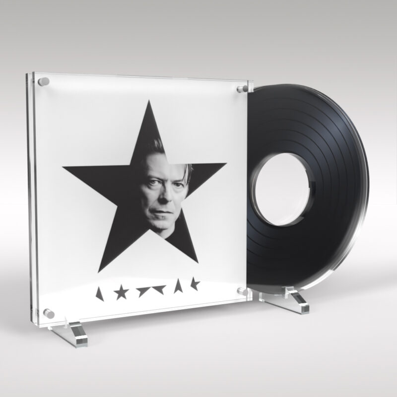 David Bowie Music Legends Acrylic Coin Display