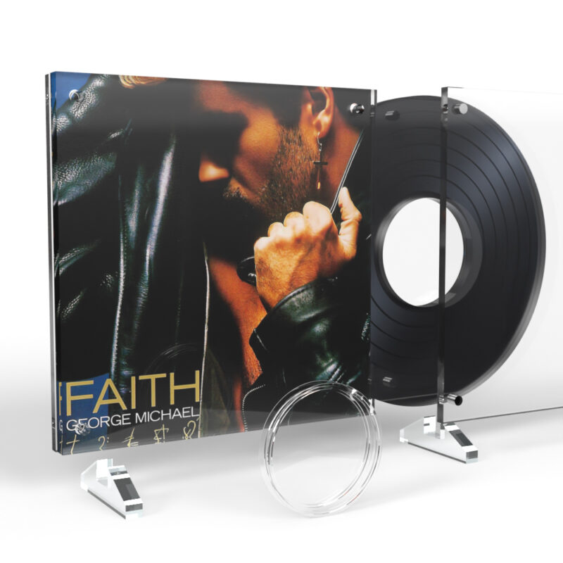 George Michael Music Legends Acrylic Coin Display - Image 3