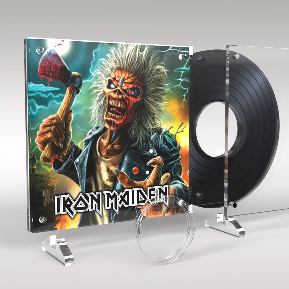 Iron Maiden Music Legends Acrylic Coin Display - Image 5
