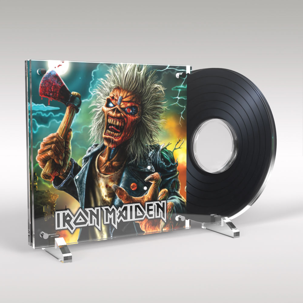 Iron Maiden Music Legends Acrylic Coin Display