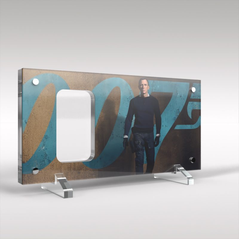 James Bond No Time to Die Ingot Perspex Display - Image 2