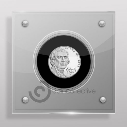 US Nickel Acrylic Coin Display Case