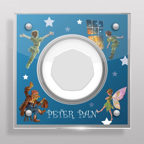 Peter Pan 50p Coin Acrylic Coin Display