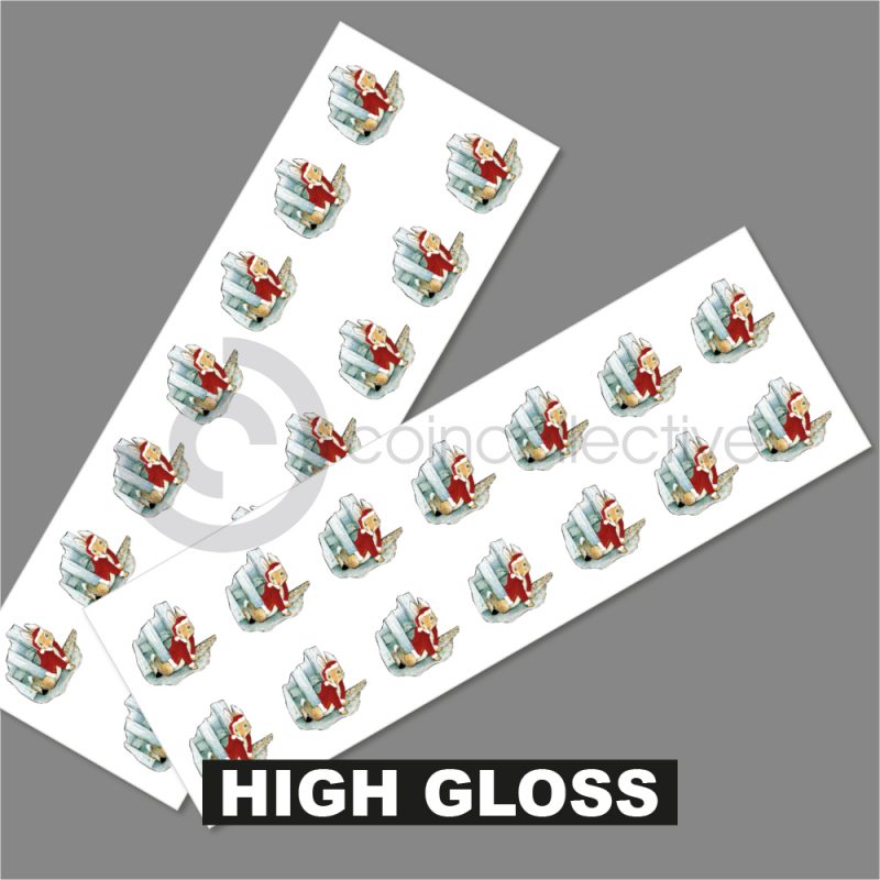 Peter Rabbit 2020 Christmas Decal Stickers, 50p Bumper Pack