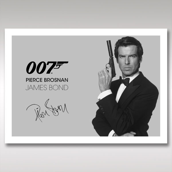 Pierce Brosnan James Bond Wall Art Print Poster Unframed
