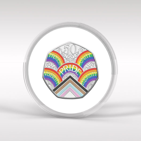 Pride Royal Mint 2022 50p Coin Brilliant Uncirculated