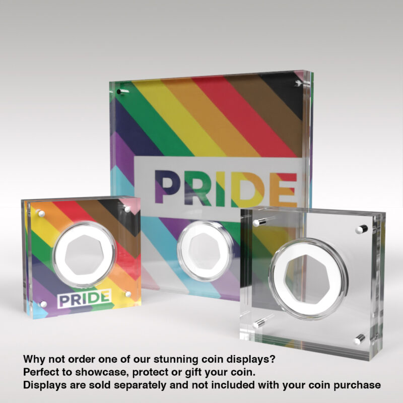 Pride Royal Mint 2022 50p Coin Brilliant Uncirculated - Image 2