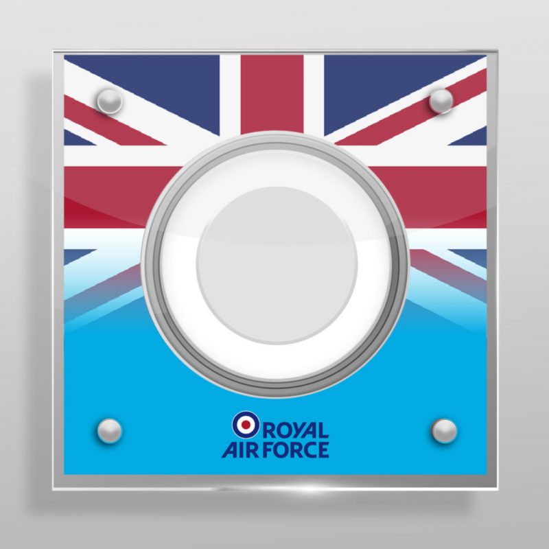 RAF £2 Coin Acrylic Coin Display