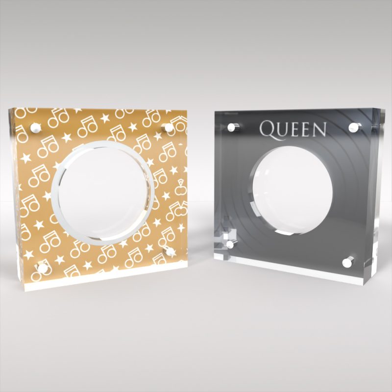 Queen Acrylic Coin Display for Five Pound Music Legends Coin - Image 4