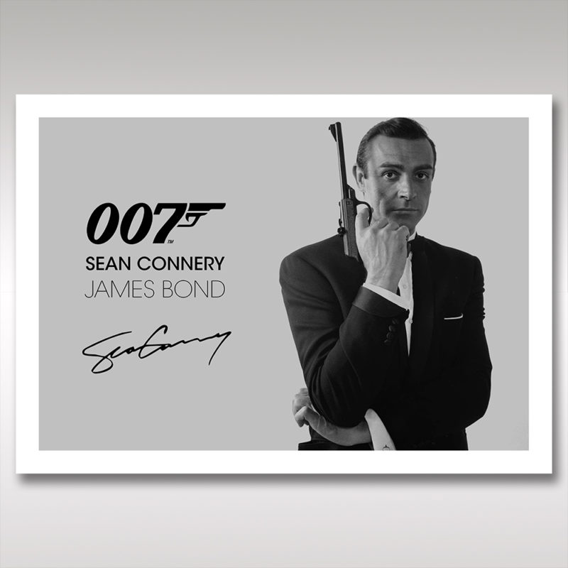 Set of 6 James Bond Wall Art Print Poster Unframed - Image 4