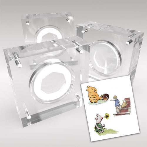 The Winnie the Pooh Collection 50p Silver Proof Kit