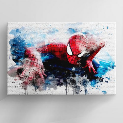 Spiderman Wall Art Print Canvas