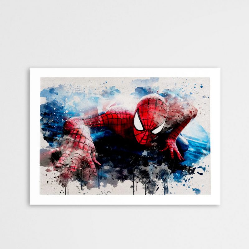 Spiderman Wall Art Print Poster Print Unframed
