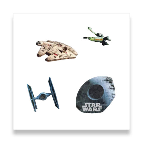 Star Wars 50p Royal Mint Collection 2024 Coin Decal Stickers