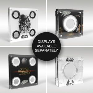 Star Wars 50p Coin 1 Millennium Falcon 2024 Coin Decal Stickers - Image 2