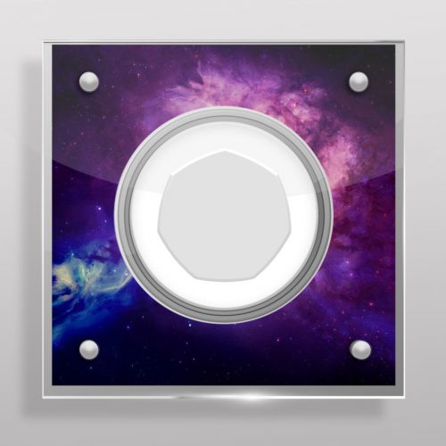 Stephen Hawking 50p Coin Acrylic Coin Display
