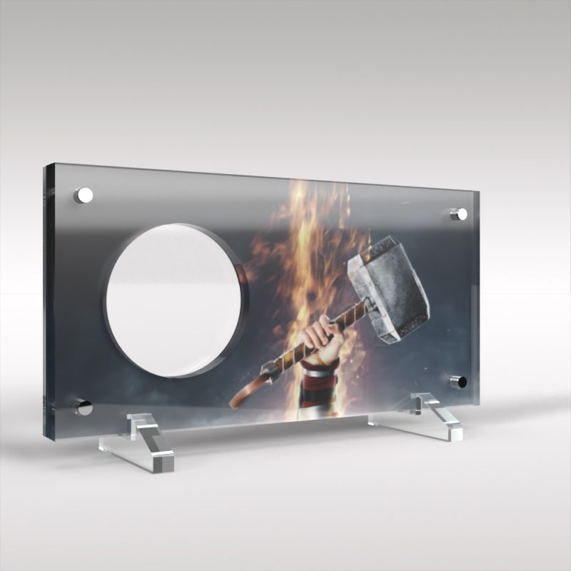 Thor Marvel 44mm Commemorative Acrylic Display - Image 3