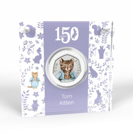 Tom Kitten 2017 50p Coin with Acrylic Display Holder