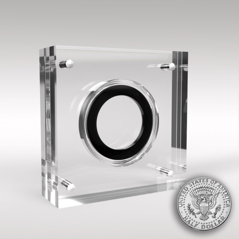 US Half Dollar Acrylic Coin Display Case Holder