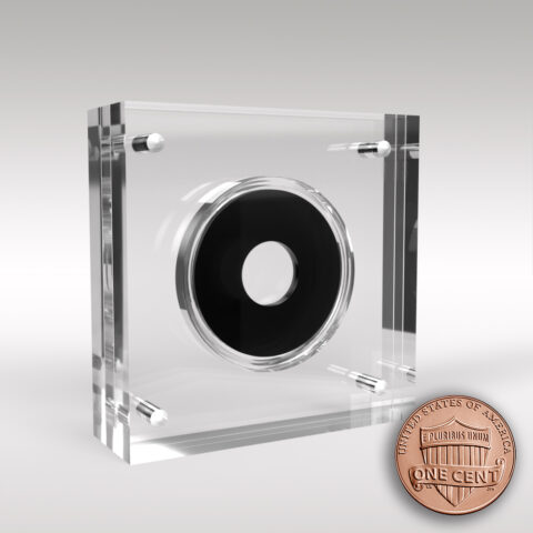 US Cent Acrylic Coin Display Case Holder