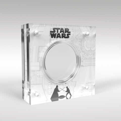 Star Wars Coin Acrylic Display Case Holder