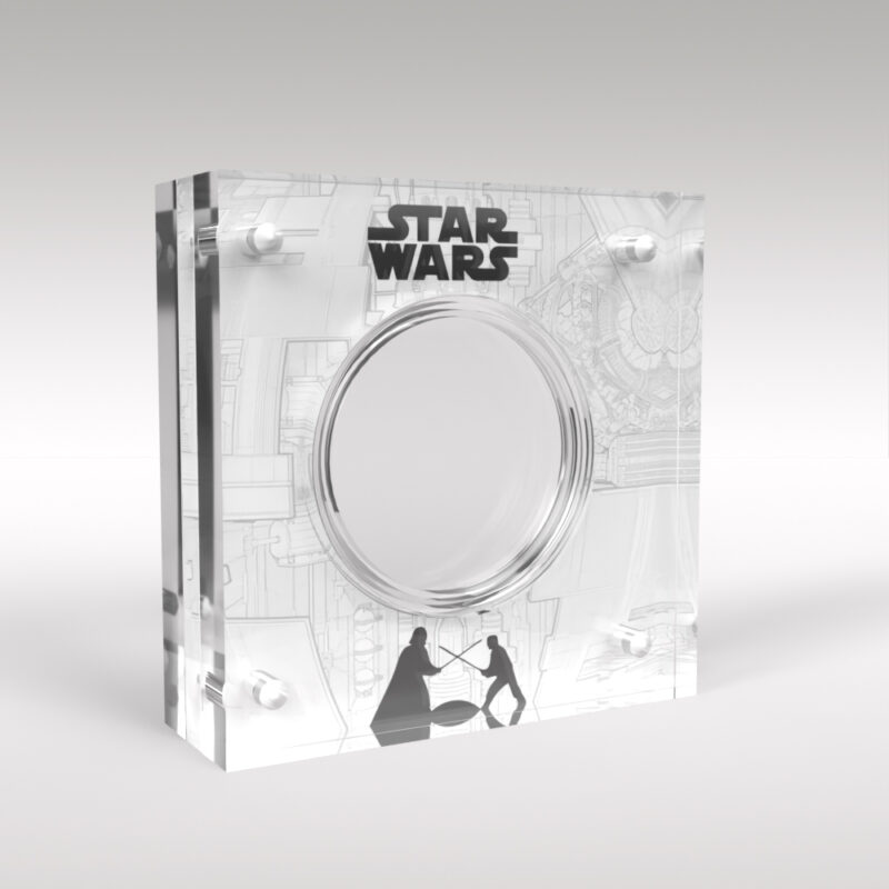 Star Wars Coin Acrylic Display Case Holder