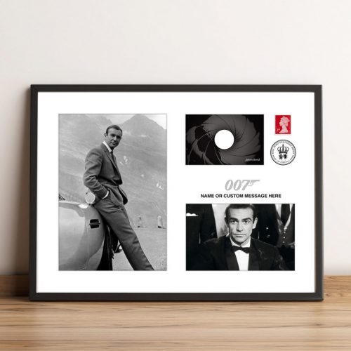 Sean Connery James Bond Wall Art Print Poster A4
