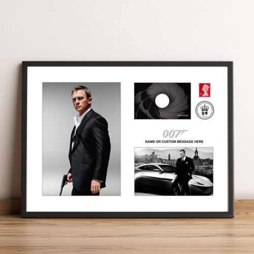 Daniel Craig James Bond Wall Art Print Poster A4