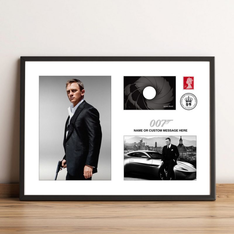 Daniel Craig James Bond Wall Art Print Poster A4