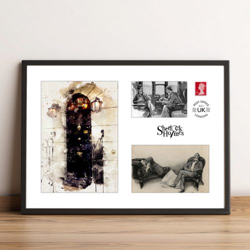 Sherlock Holmes 221b Baker Street Wall Art Print Poster